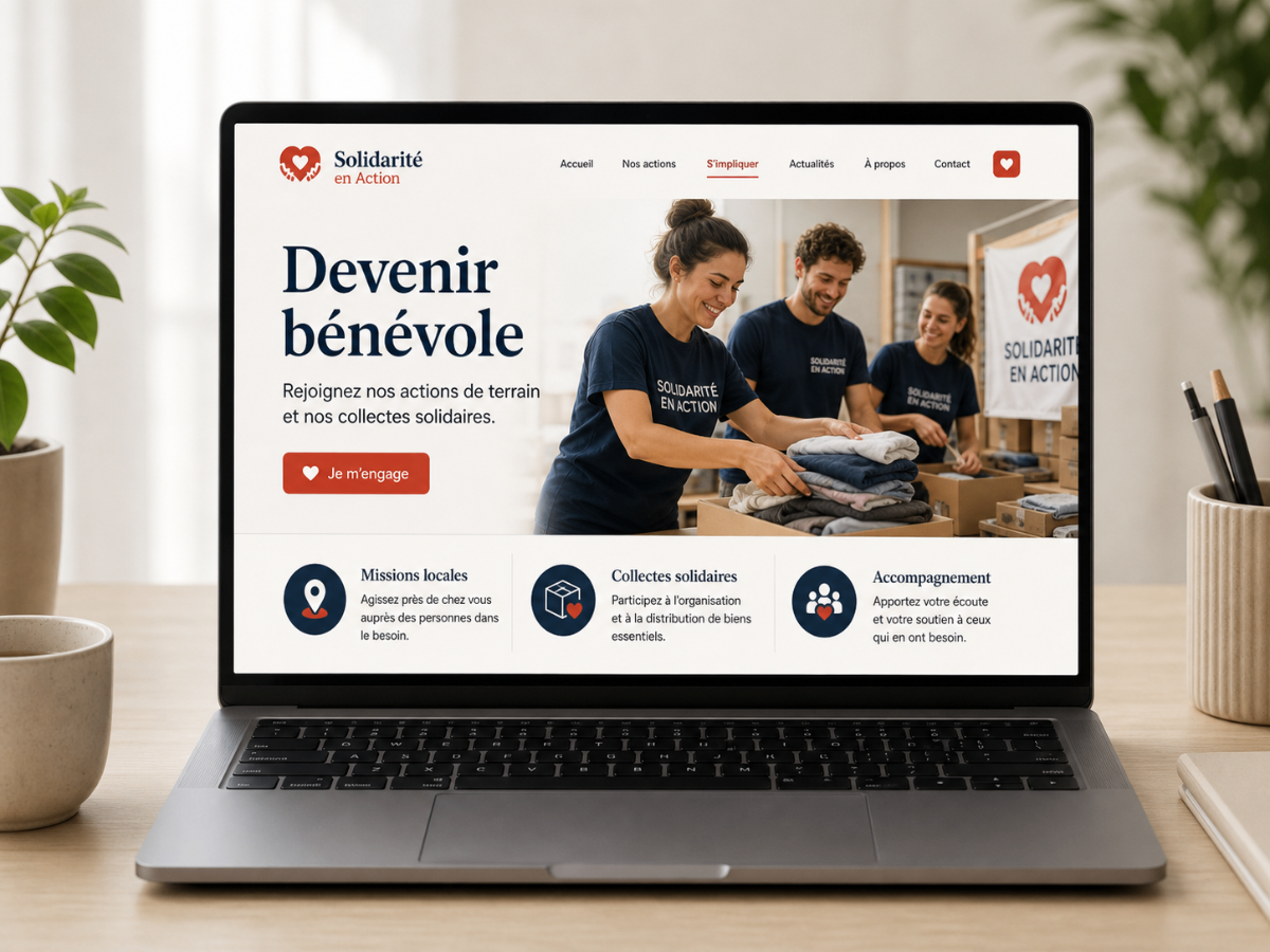 Solidarité en Action — desktop 3