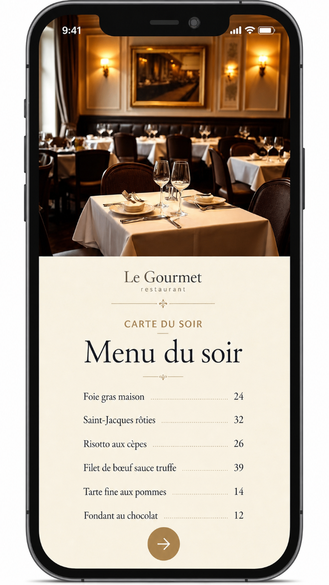 Le Gourmet — mobile 2