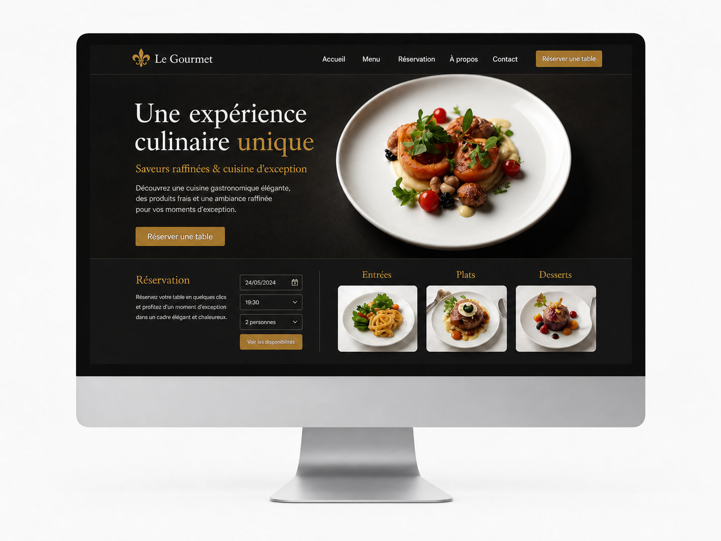 Le Gourmet — site proposé