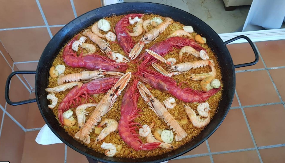 Paella de marisco
