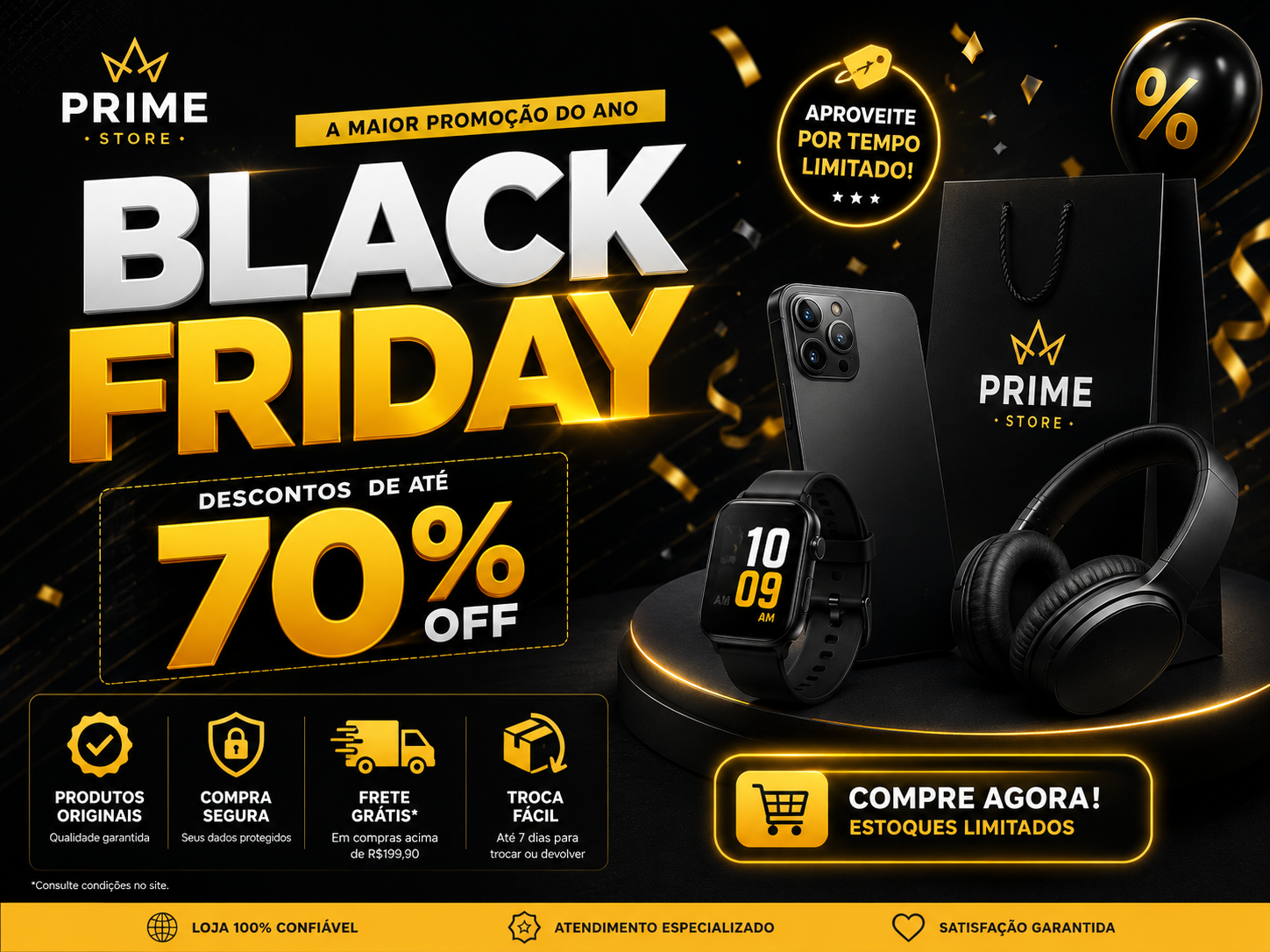 Story Promocional – Black Friday