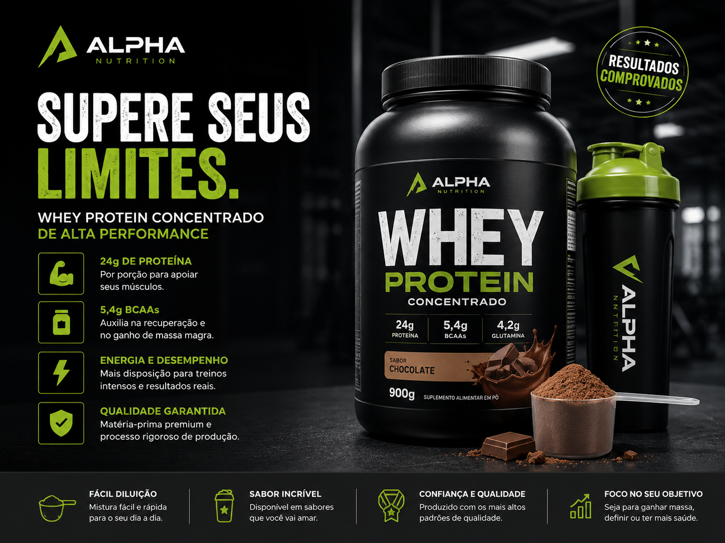 Arte para Produto Fitness
