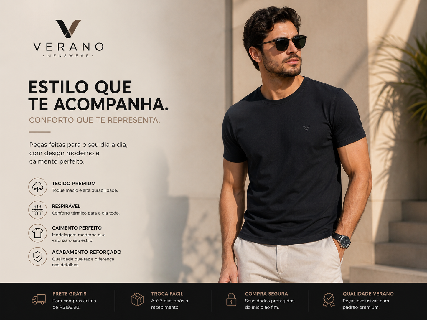 Ensaio Moda – Coleção Masculina