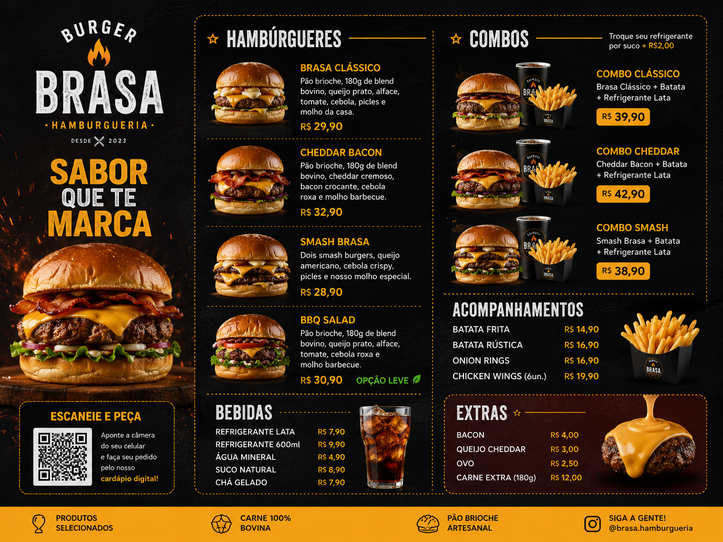 Cardápio Digital – Hamburgeria