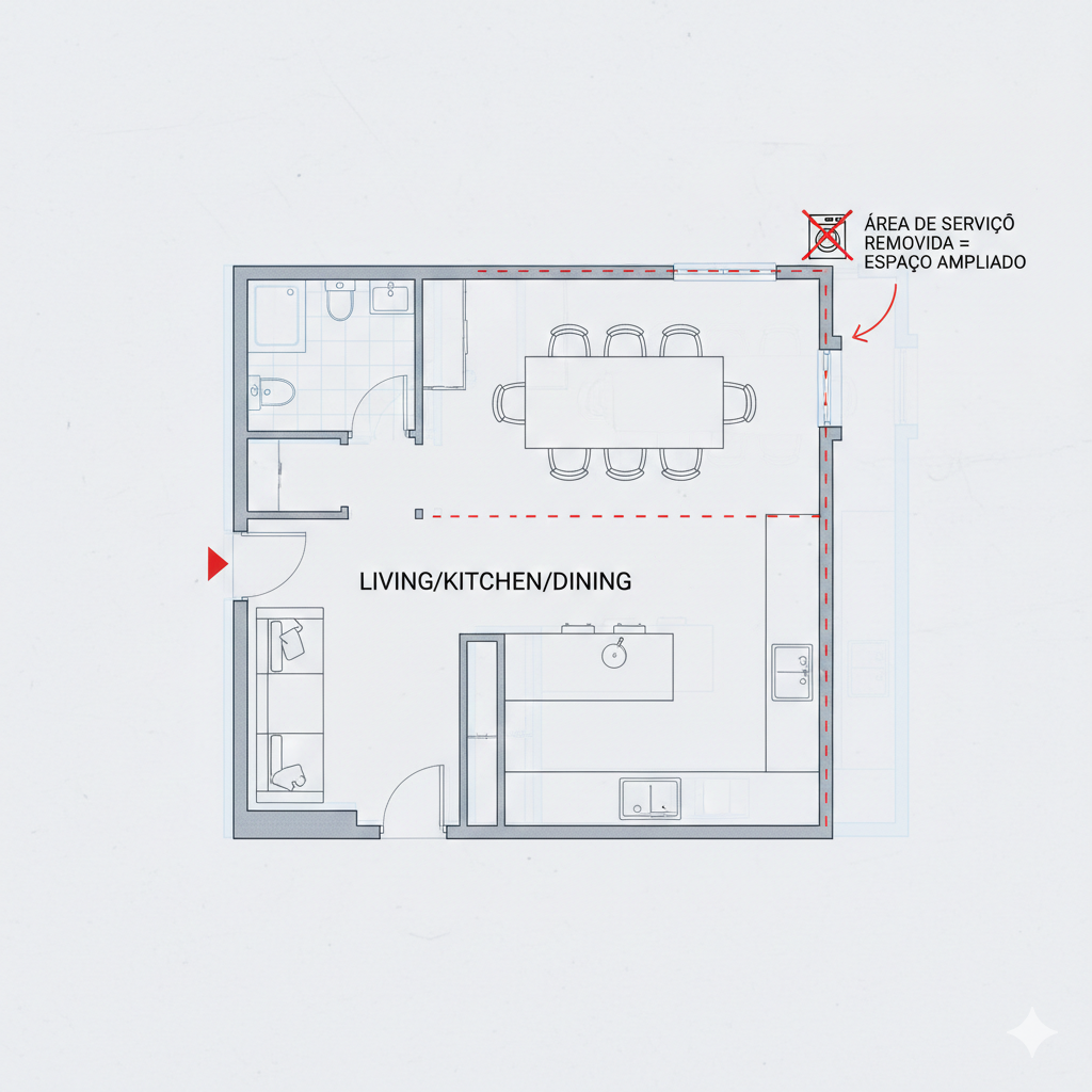 Gráfico de Valorização do Condomínio