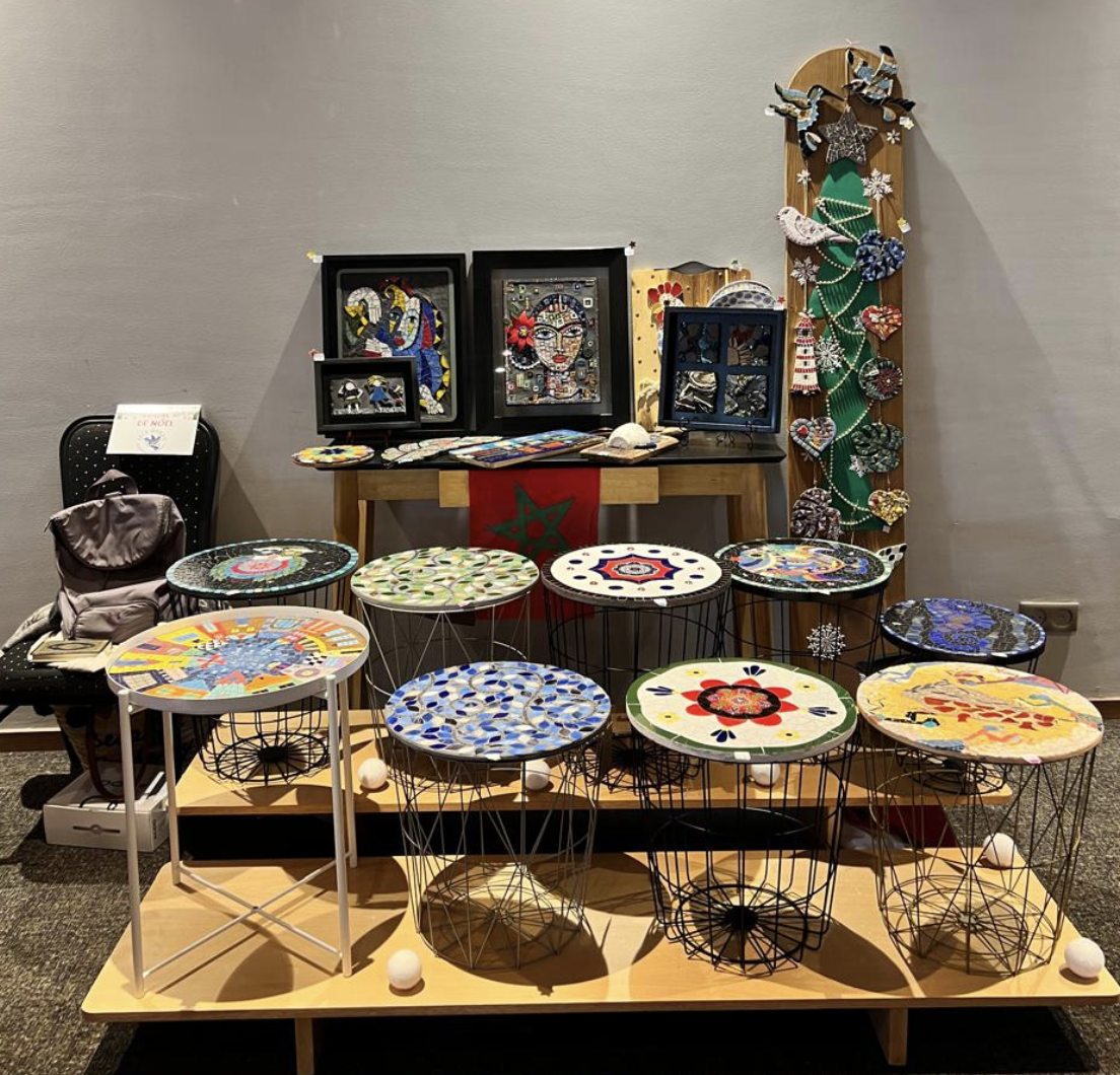 Cours mosaïque atelier Casablanca Zaza Mosaic Cours mosaïque atelier Casablanca Zaza Mosaic