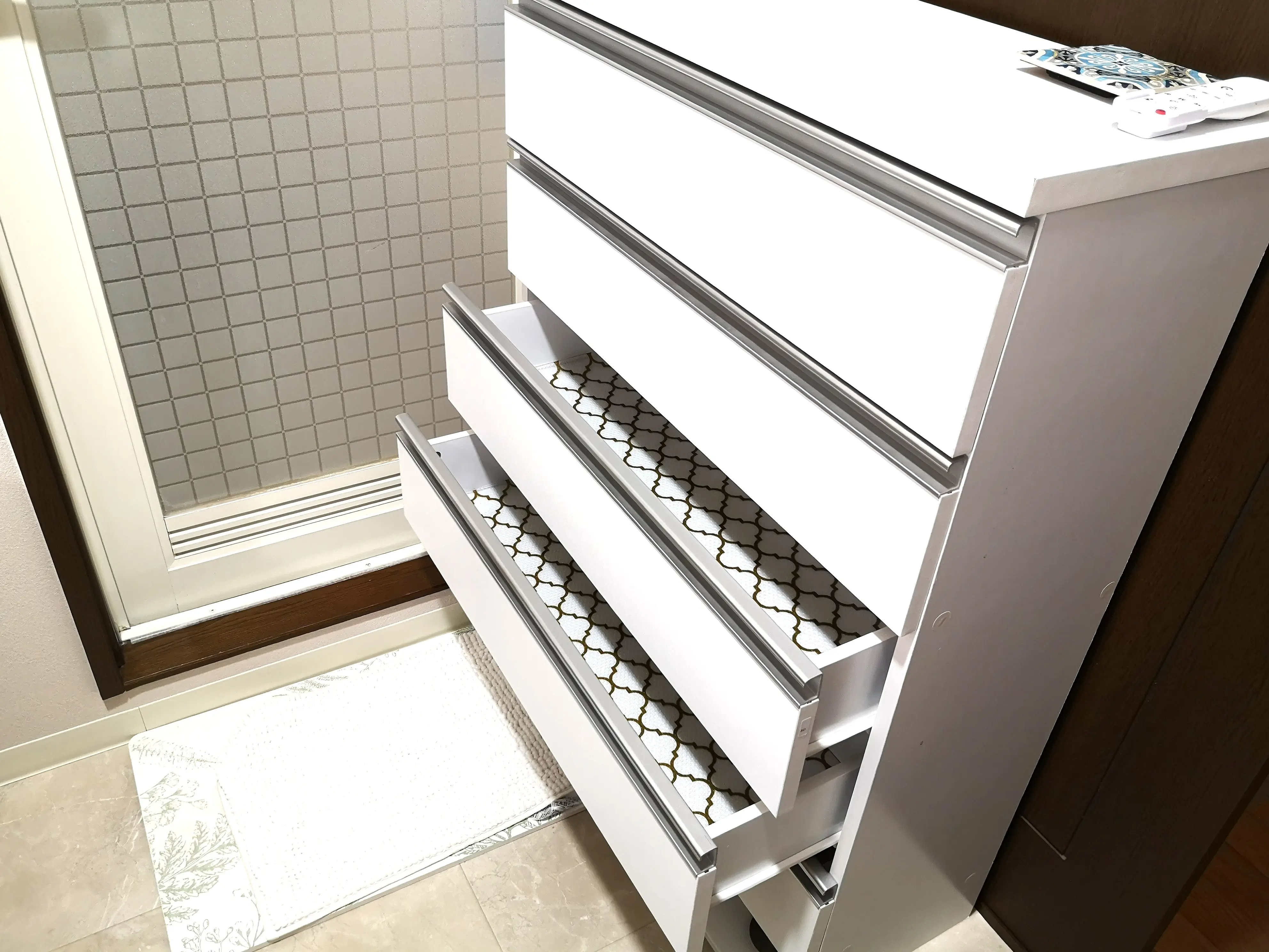 洗面所の個別引き出し