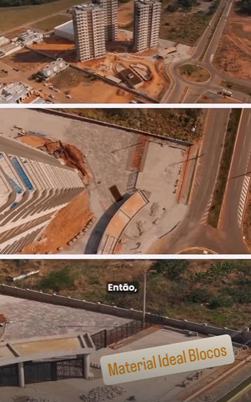 Paver Retangular 20x10 Ideal Blocos – Pavimentação 5000m² Empresa Romancine Sorriso MT Paver retangular 20x10x06cm e 20x10x04cm Ideal Blocos – entrega de 5 mil metros para Romancine em Sorriso MT – piso intertravado de concreto