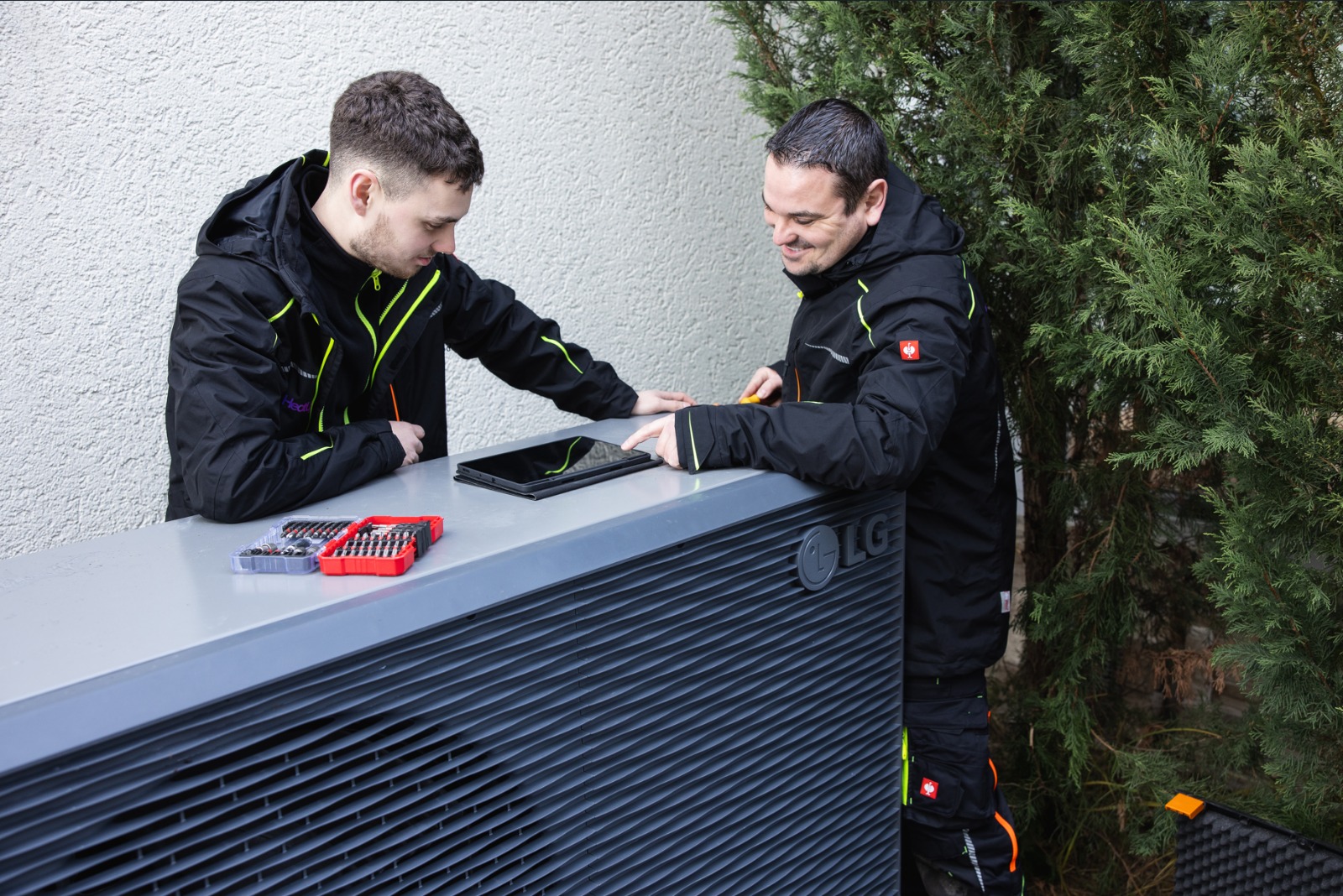 Wärmepumpen-Installation