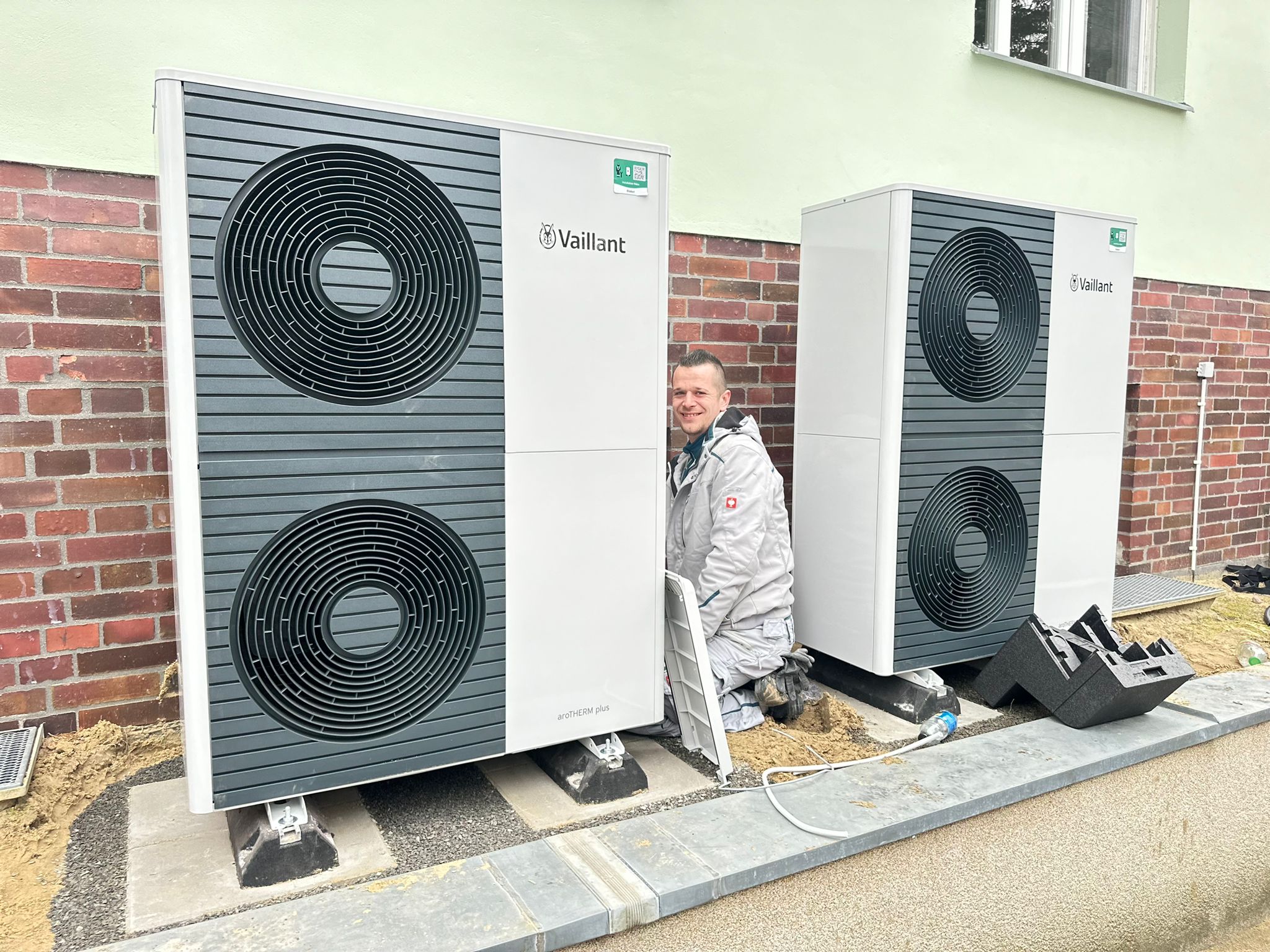 Wärmepumpen-Installation