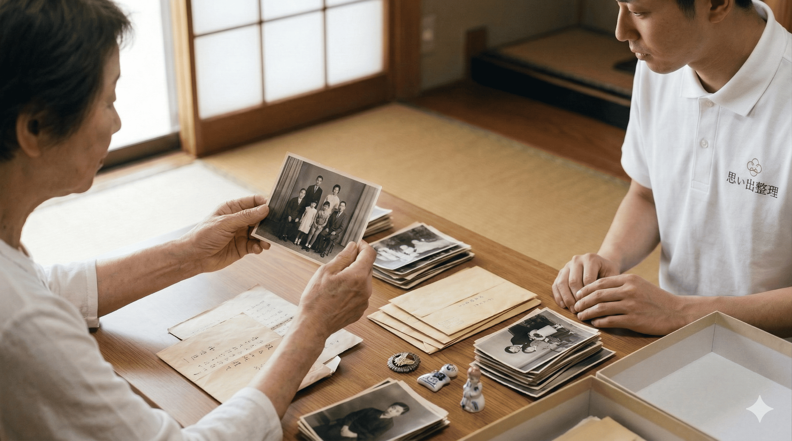 残す・手放すを一緒に考えます