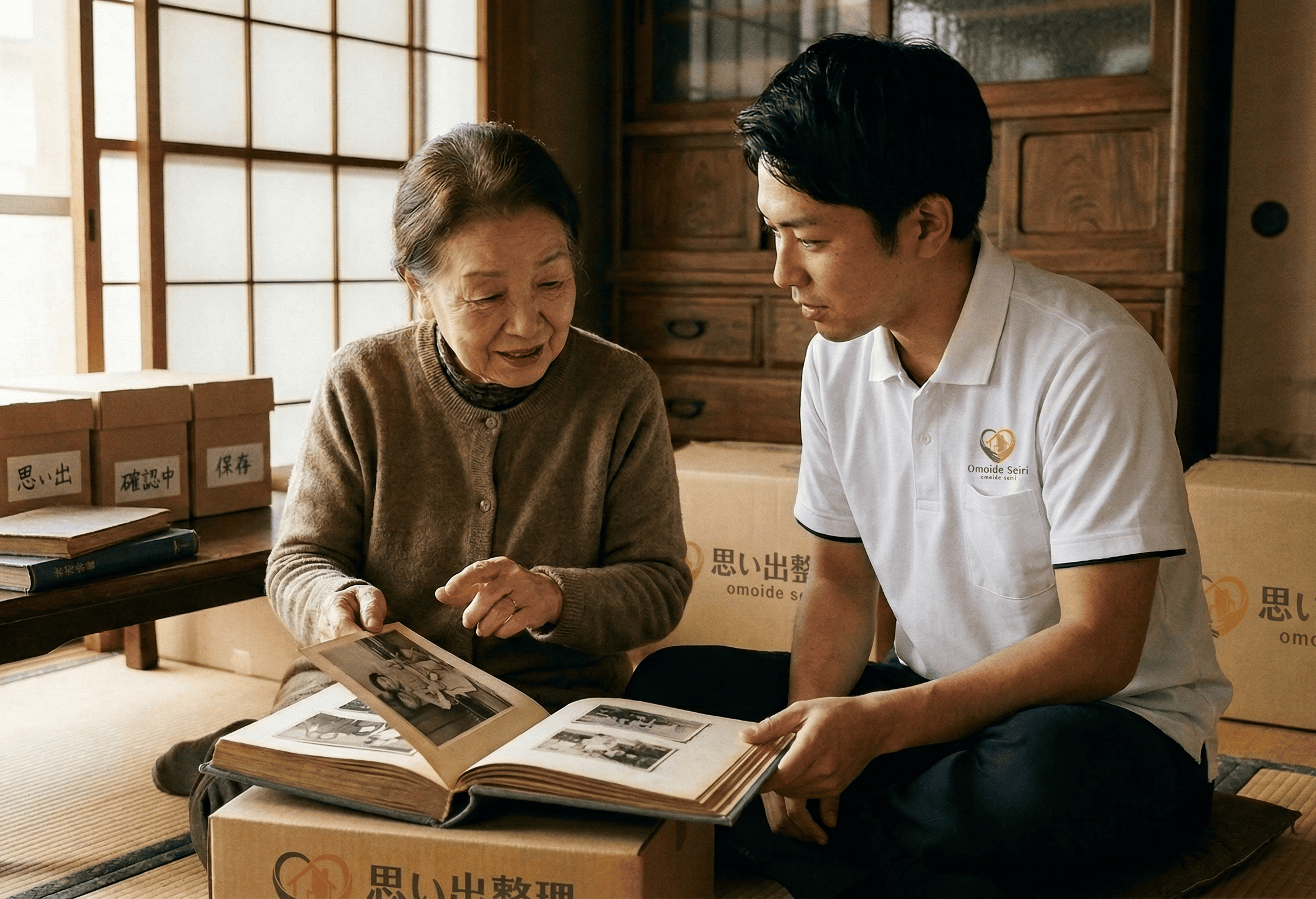 急かさず、お客様のペースで進めます