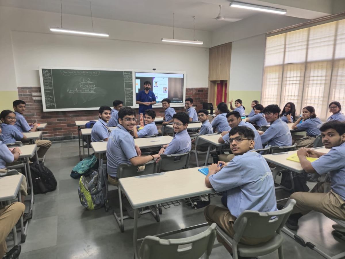 Students celebrating university success