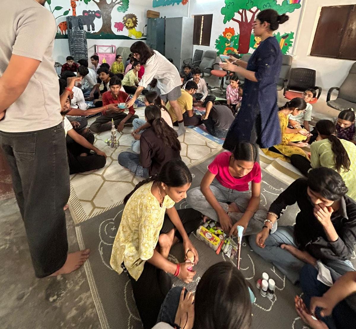 Glass Roots team at work