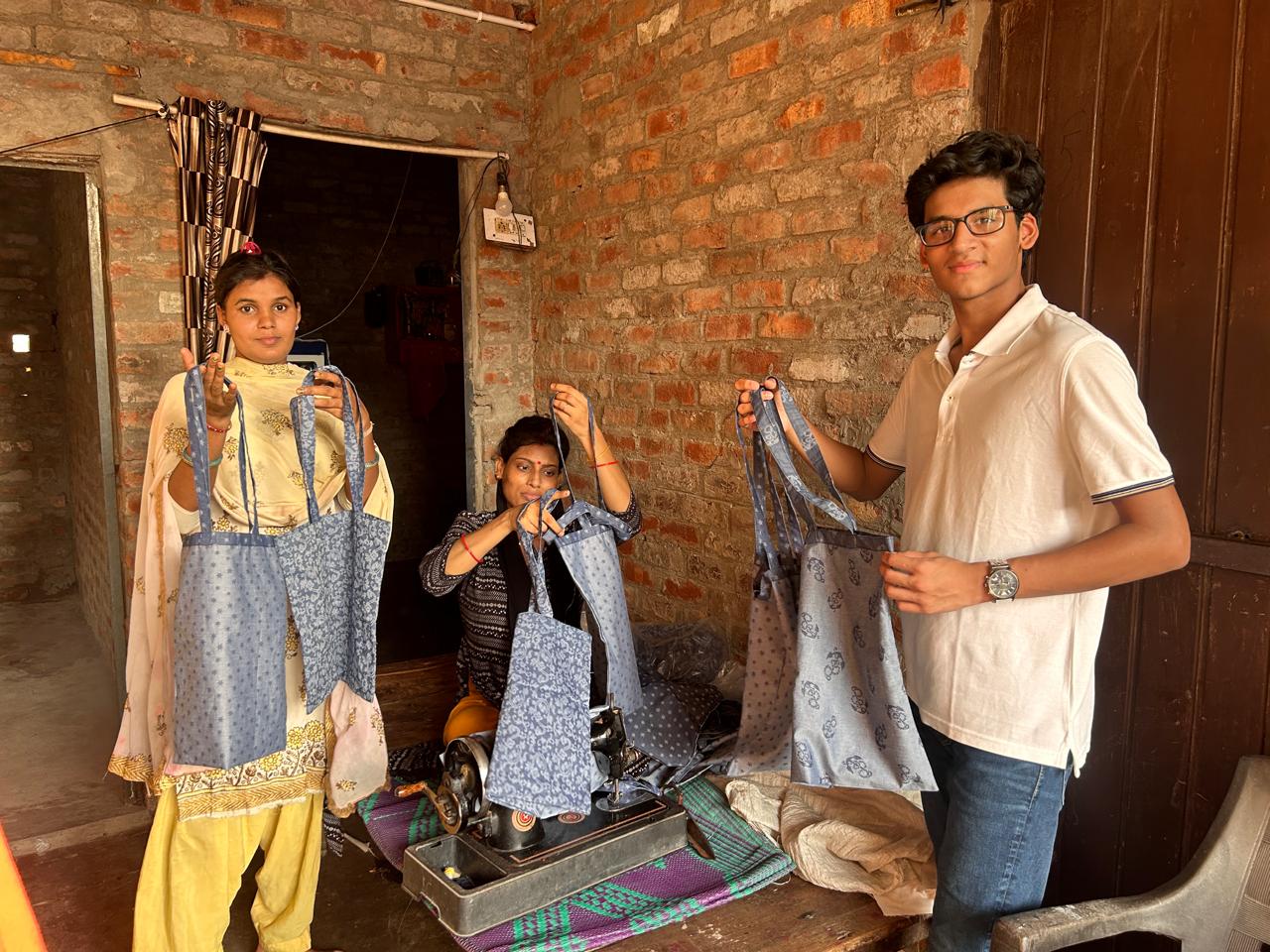 Empowered women artisans celebrating their success