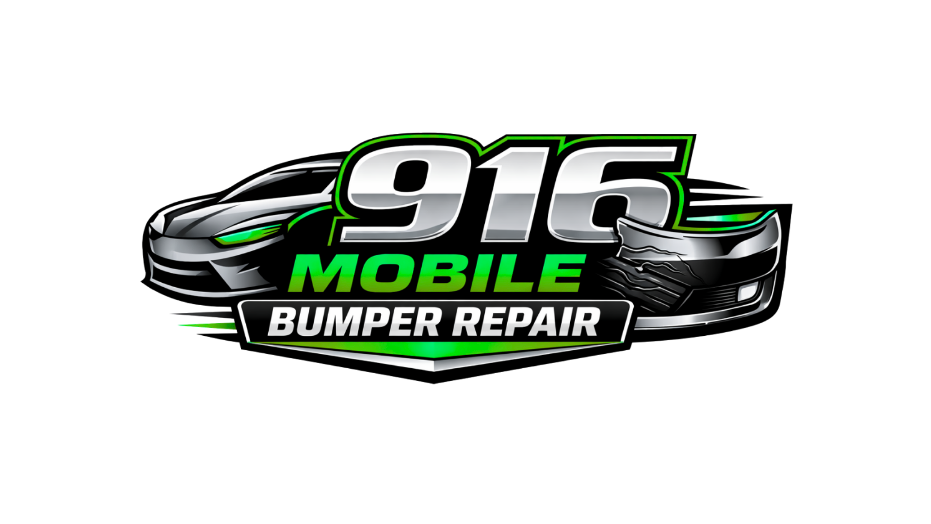 916 Mobile Bumper Repair Logo