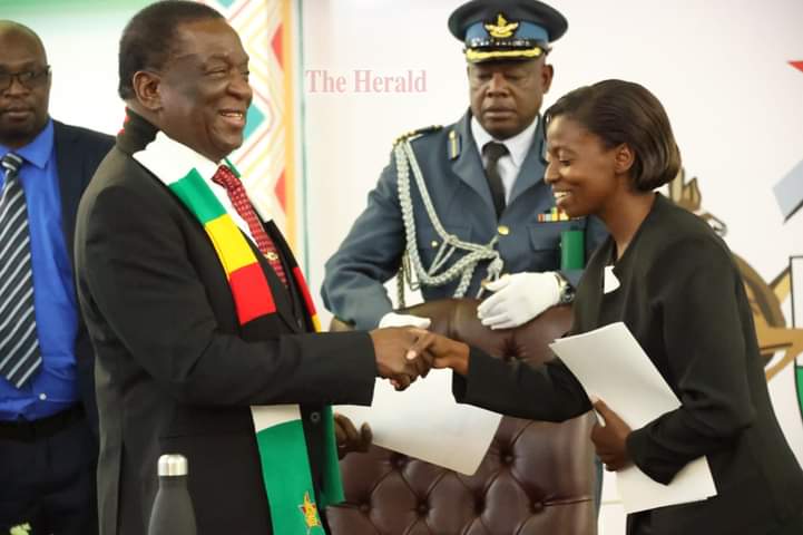 Meeting with H.E. President Emmerson D. Mnangagwa