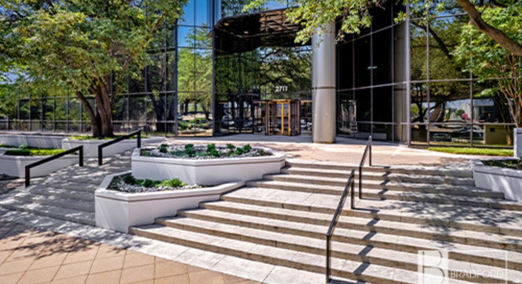 Office entrance and lobby