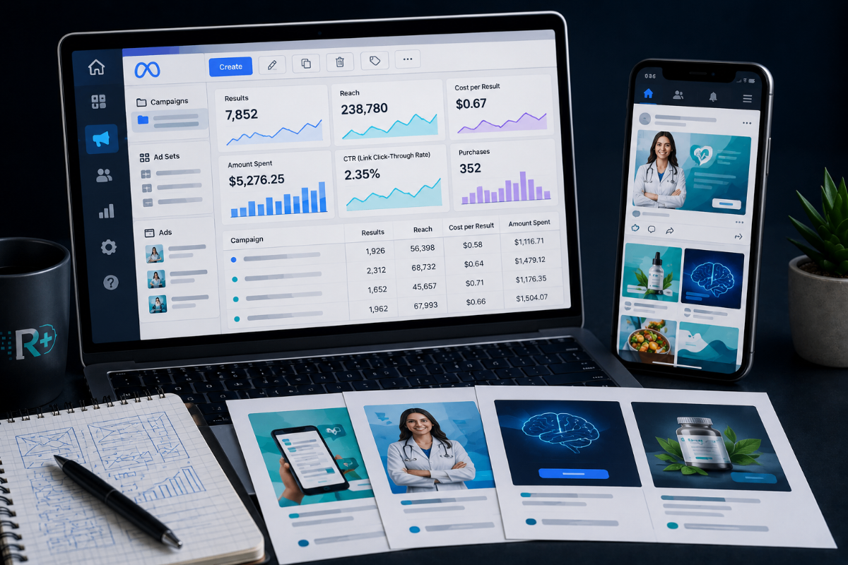 Bono 04: Sistema de Creativos y Anuncios para Vender Productos Digitales en Salud