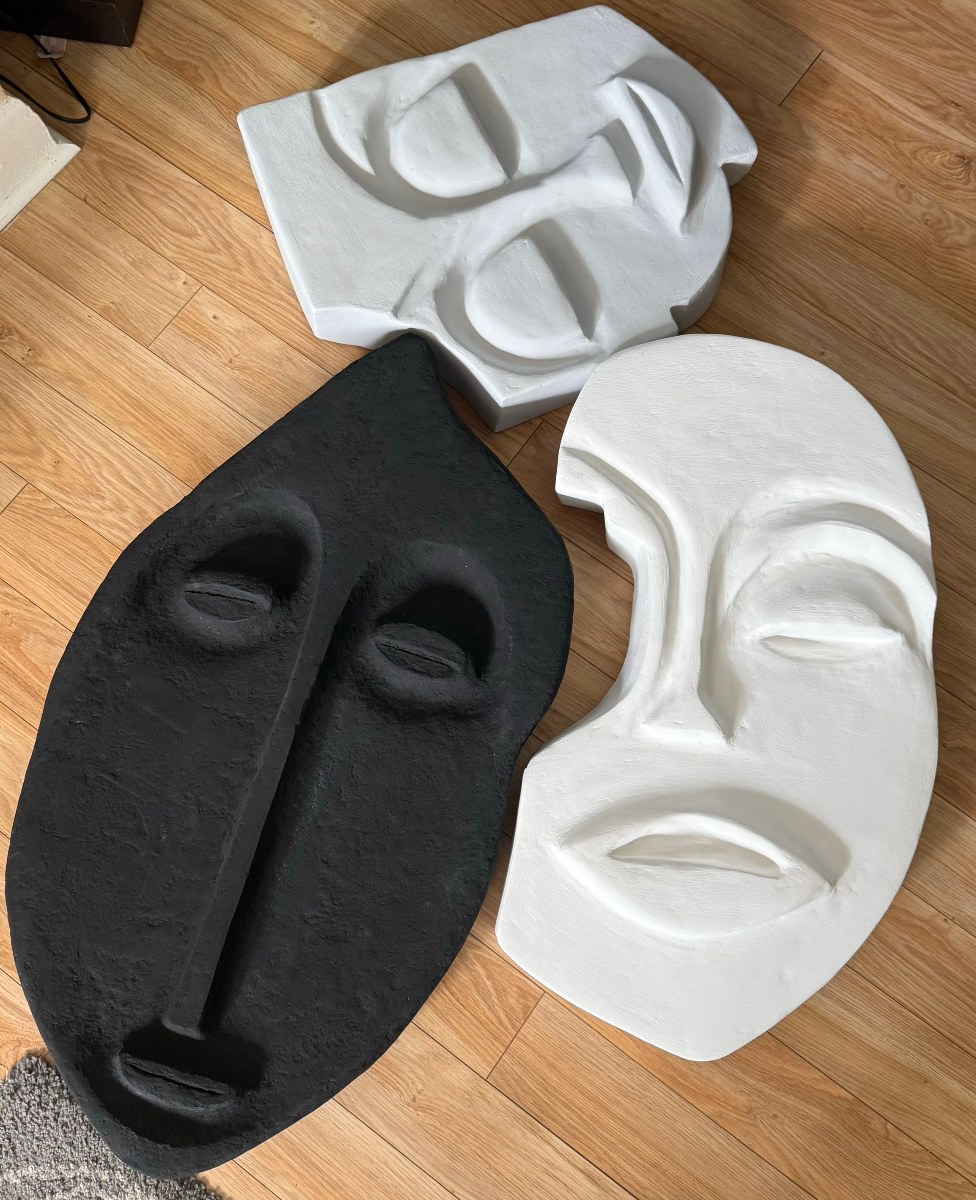 The Silent Guardian - Face Wall Art