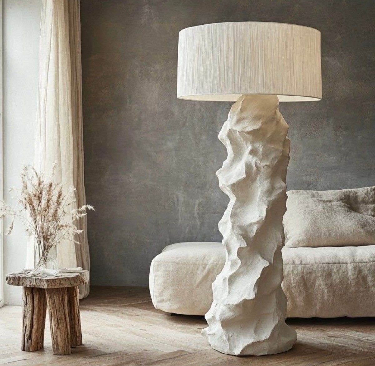 Modern Concrete Floor Lamp thumbnail 2