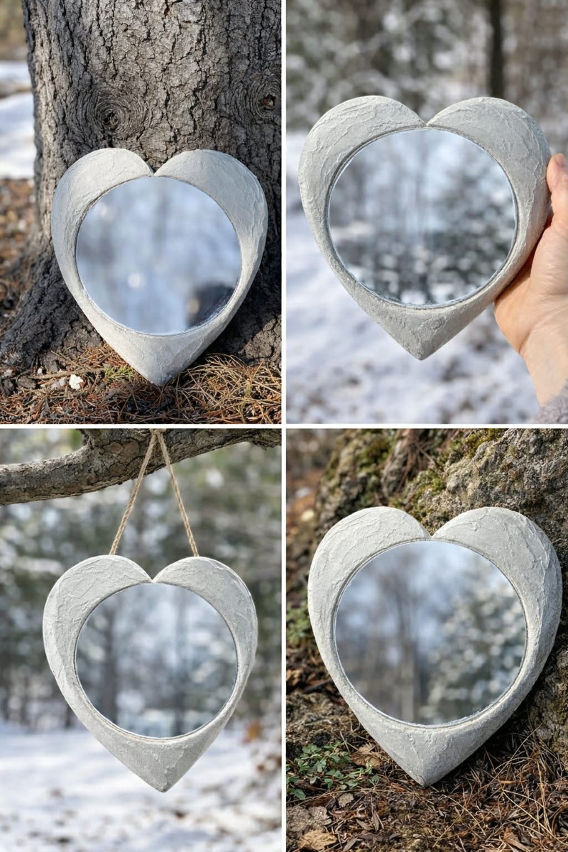Stone Heart Mirror