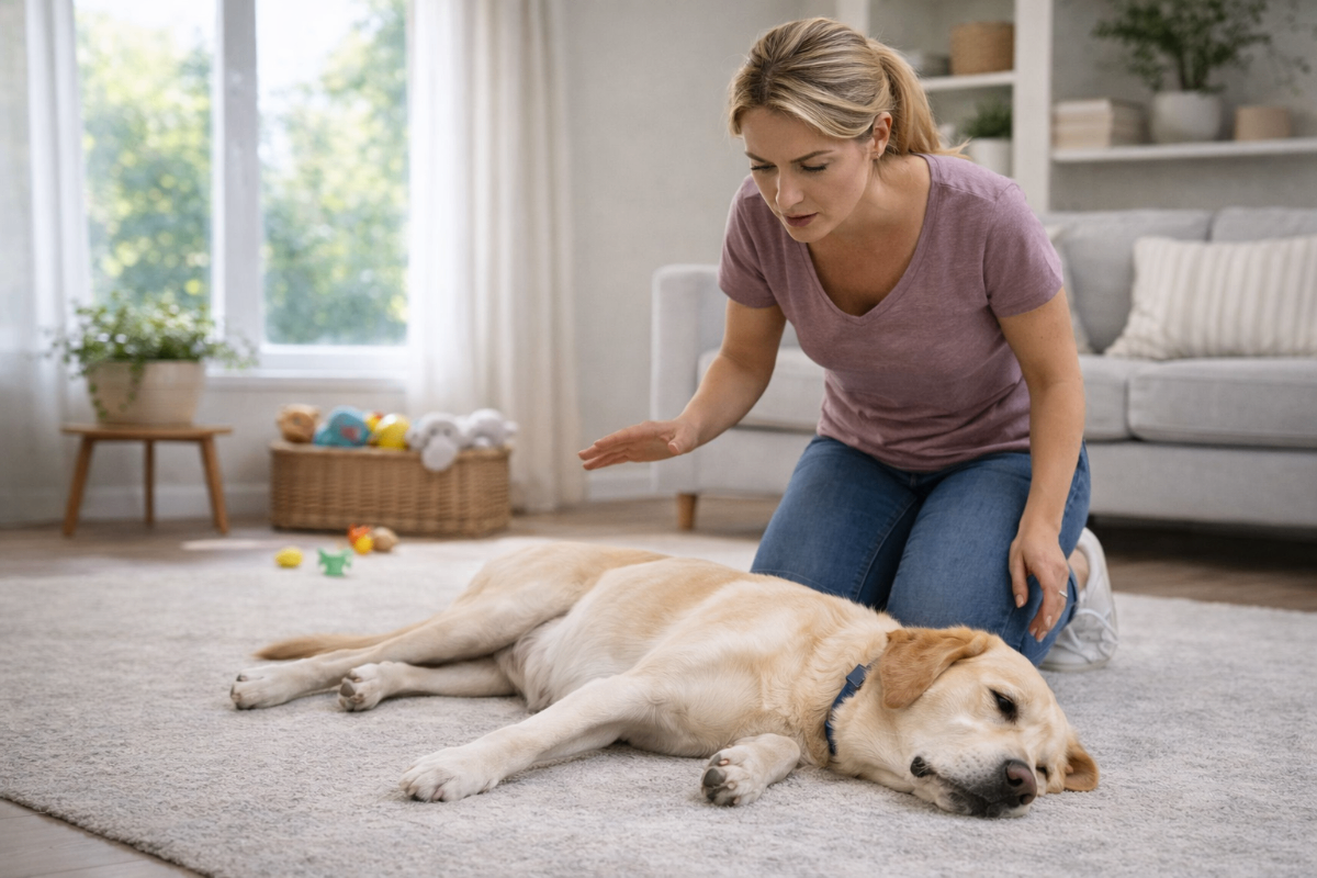 Pet CPR instruction