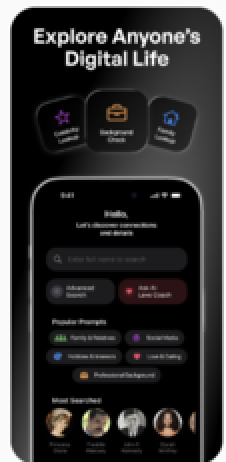 Atlas Search app interface showcase