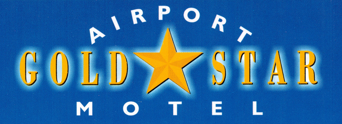 Airport Gold Star Motel Logo