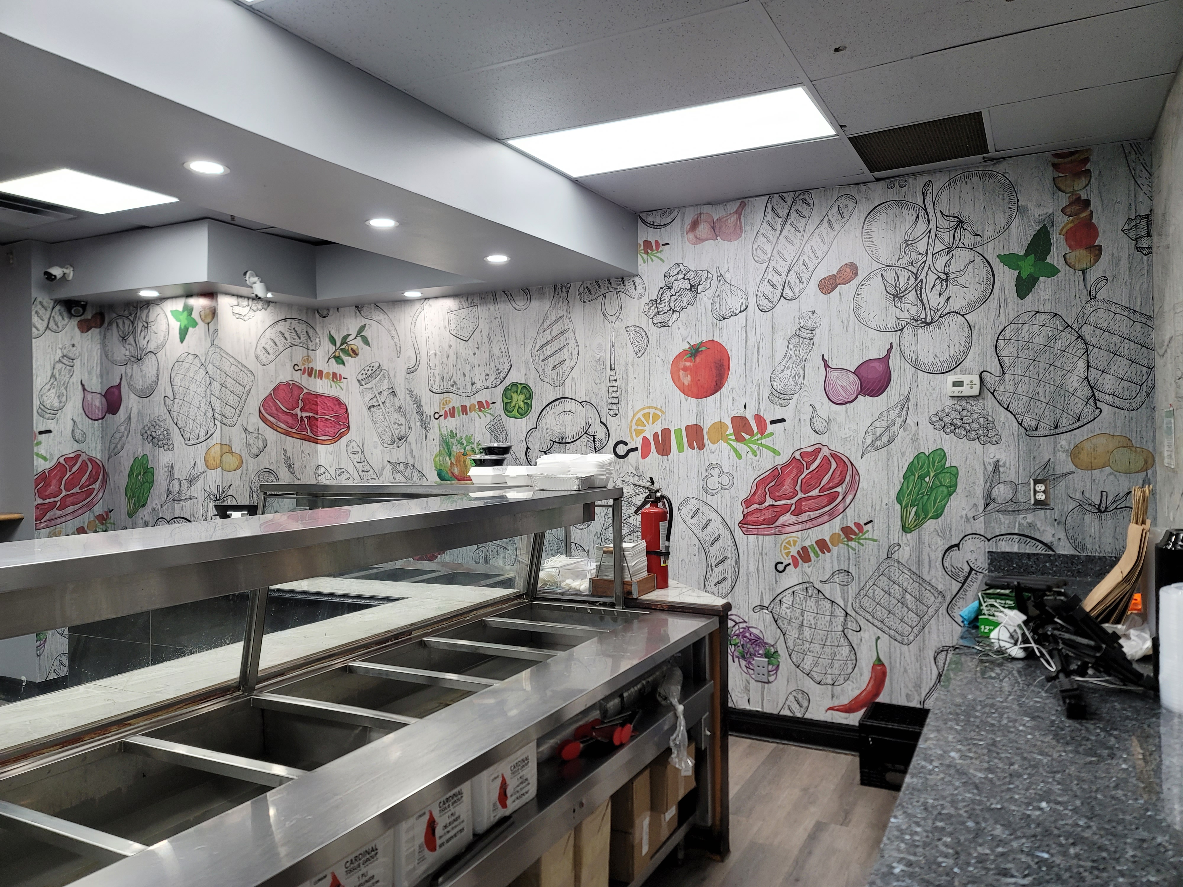 Restaurant Interior Graphics - Fine Dining