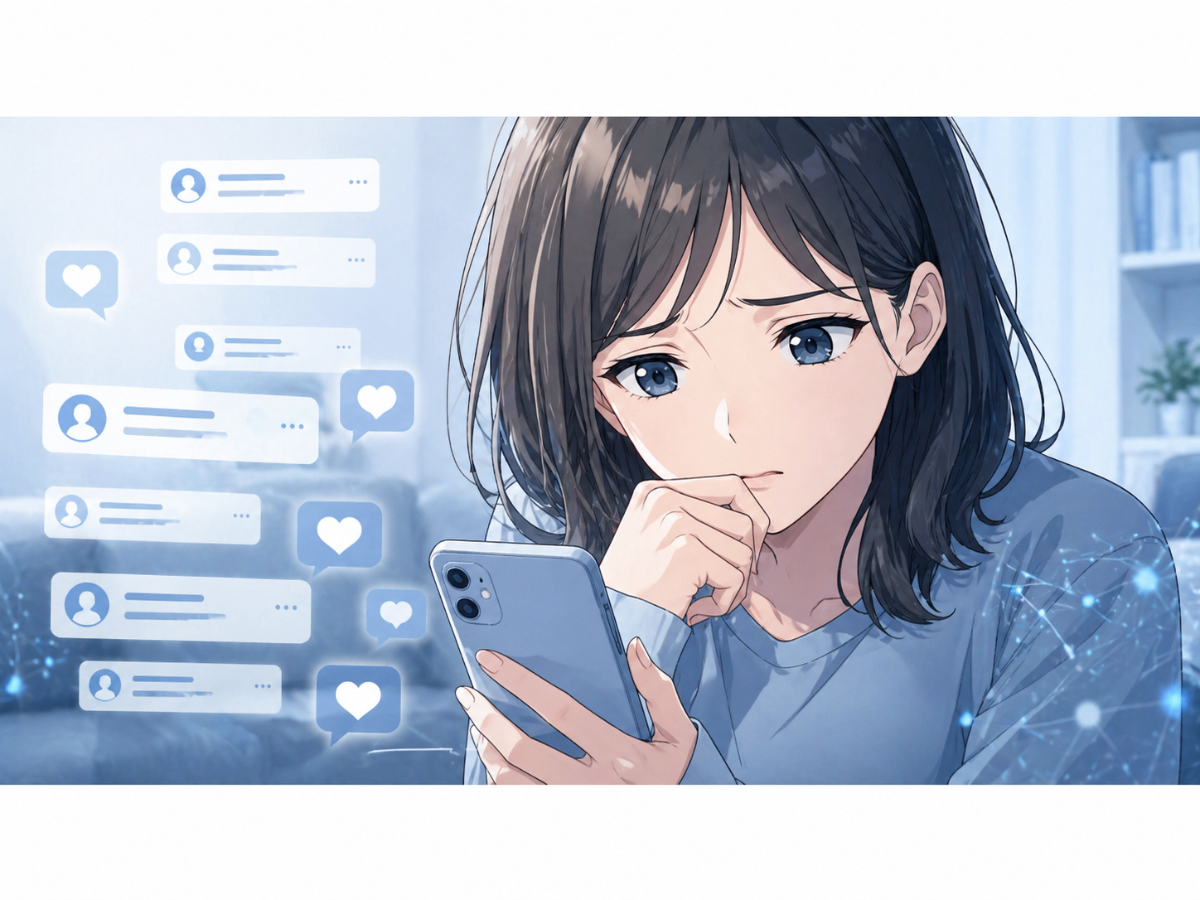 パートナーのSNS不審行動調査