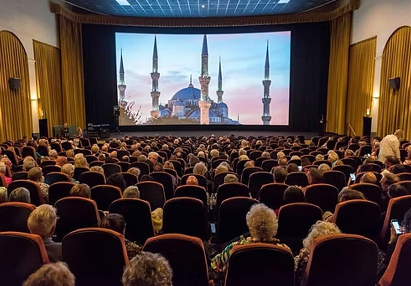 AmDocs audience at Palm Springs Cultural Center