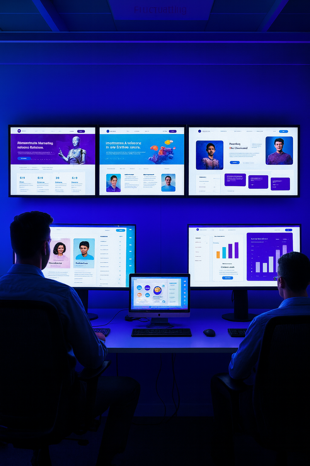 Professionele website ontwikkeling workspace