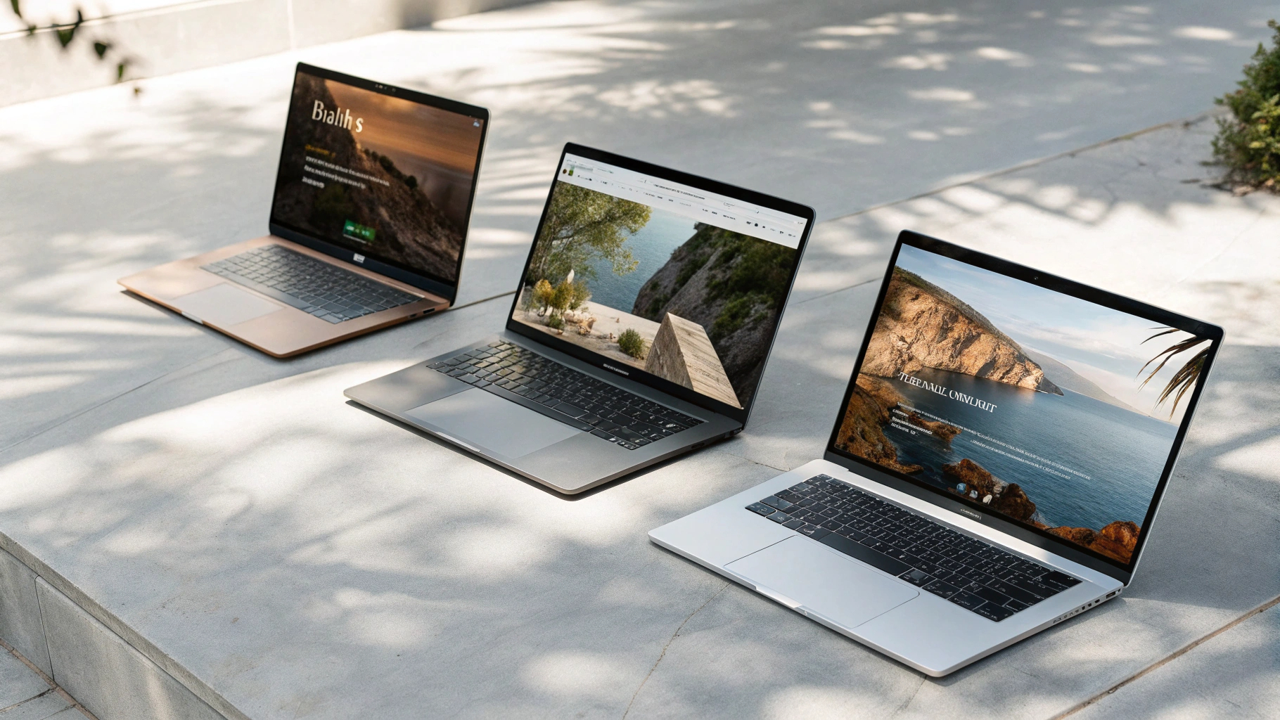 Website mockup - Responsive design op verschillende apparaten