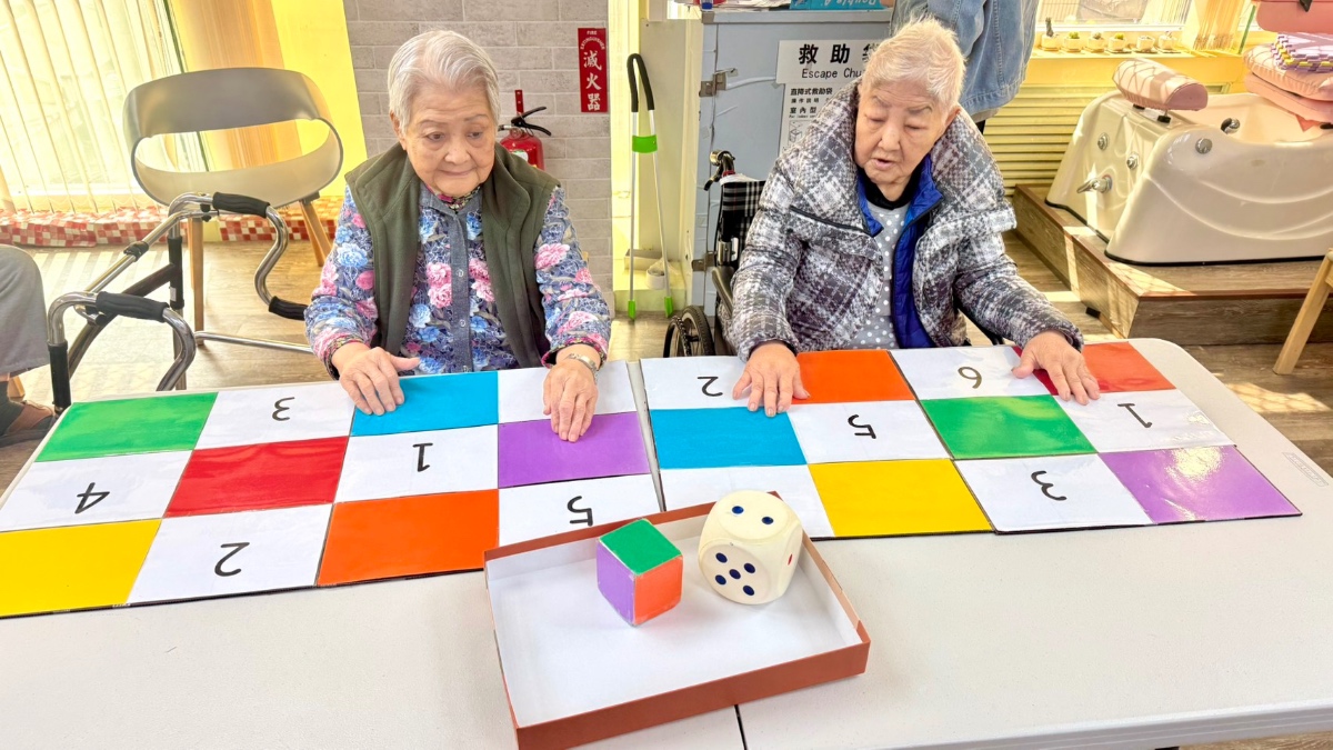 高雄前金日照認知訓練課程 - 長者益智遊戲活動