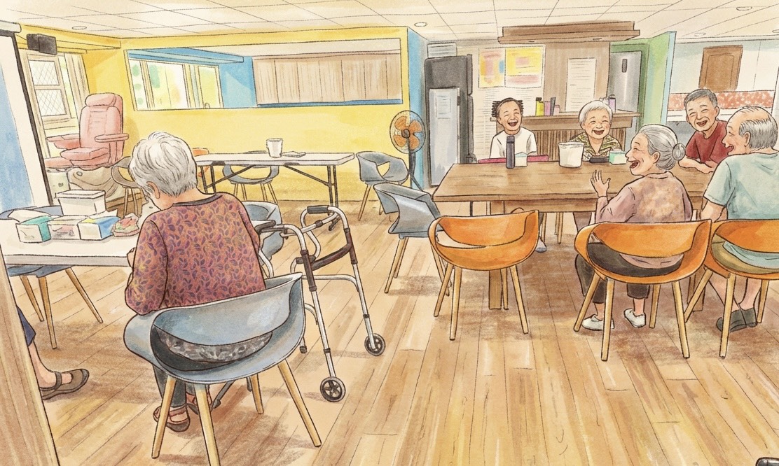 高雄市前金區日照中心溫馨環境 - 前金日間照顧中心舒適空間