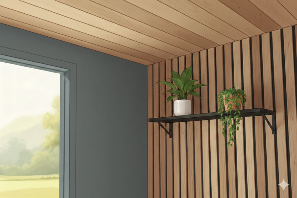 Wand- und Deckenverkleidungen aus Holz für Innenräume - Zimmerermeister Heilbronn Holzverkleidung Wand Decke innen Heilbronn - Zimmerei LESNIKHAUS