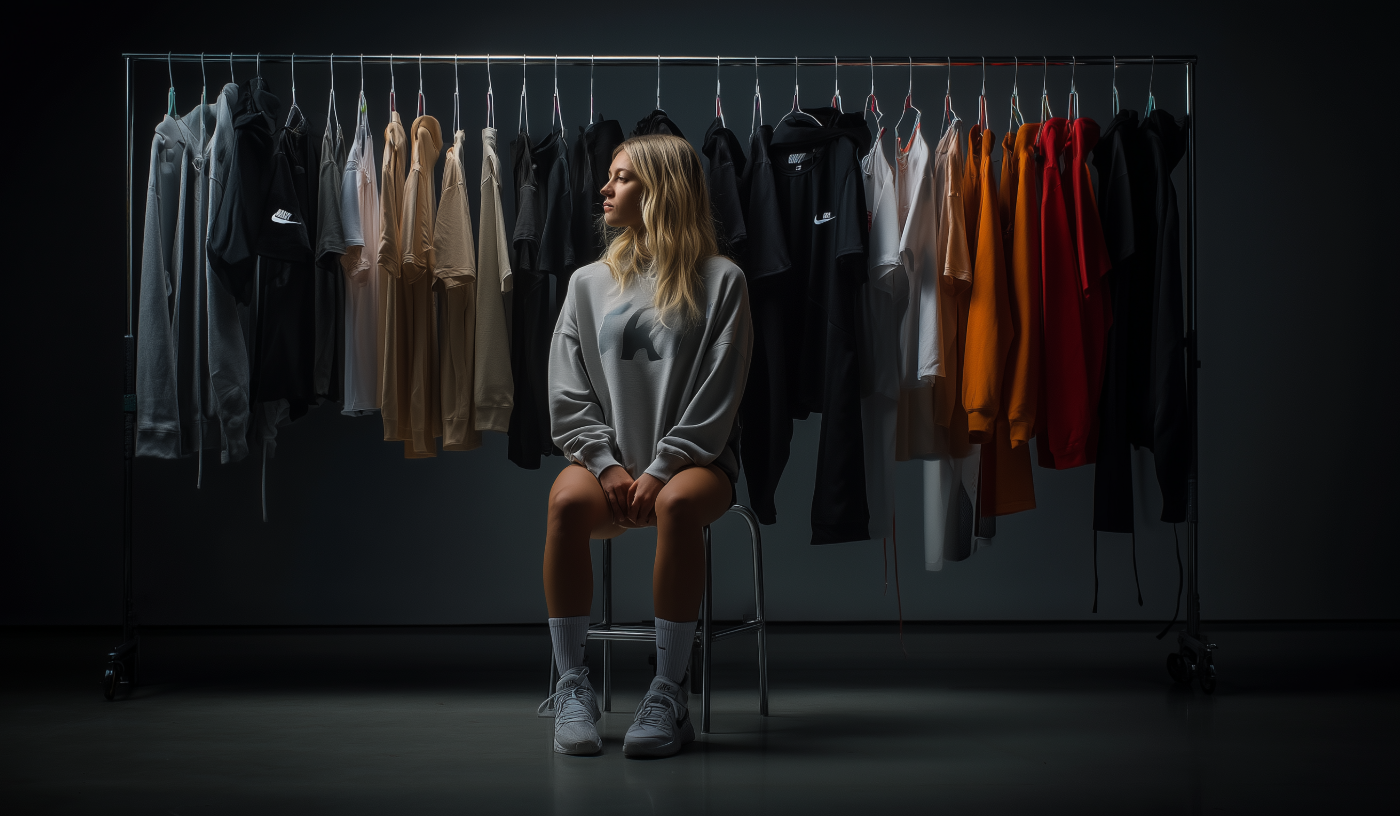Clothing photography