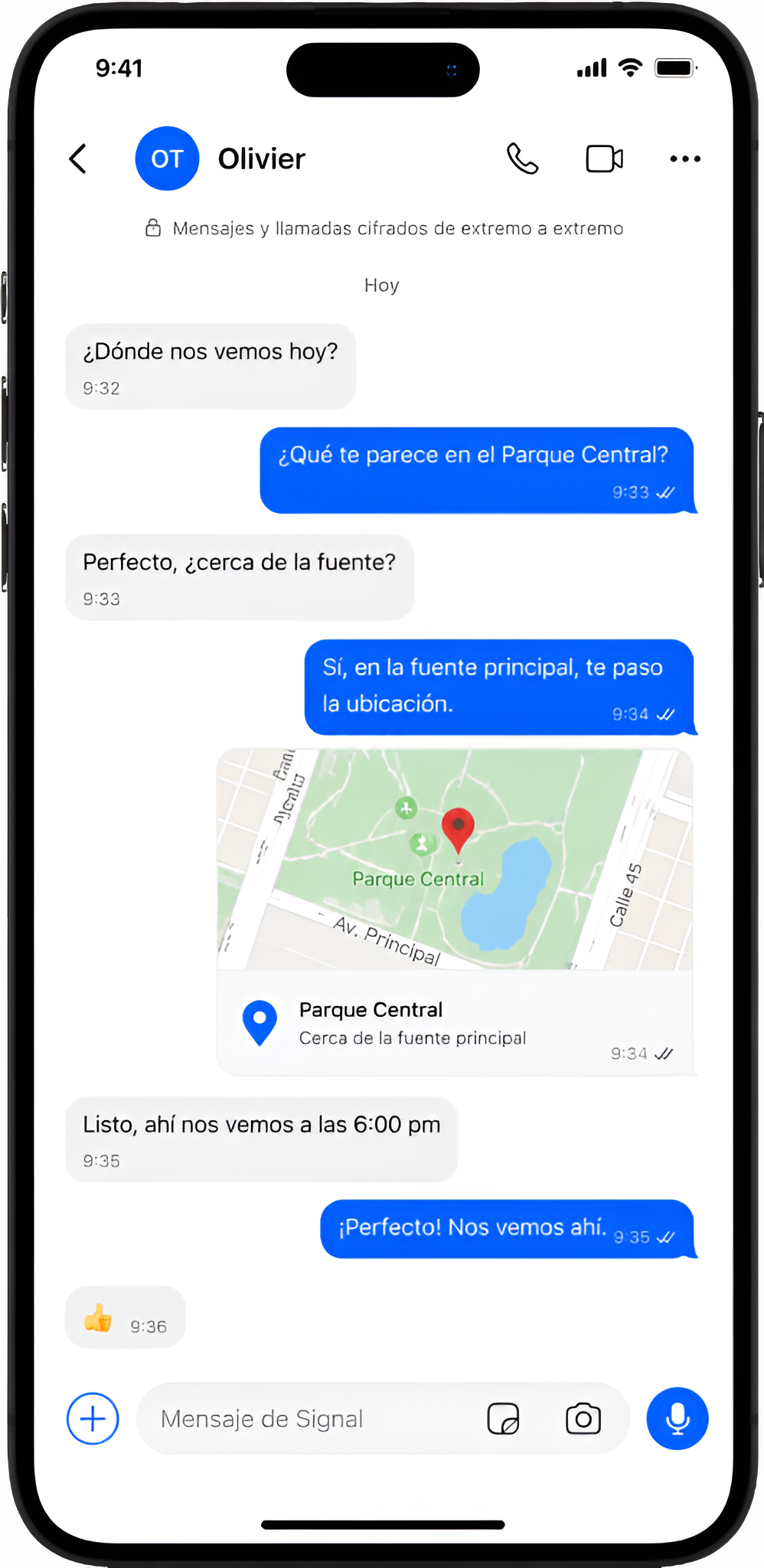 Securfy - llamada cifrada segura