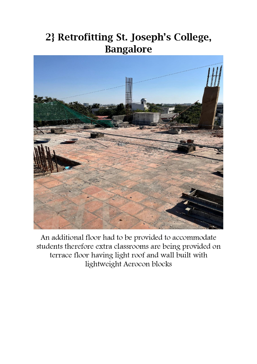 Retrofitting St. Joseph's College