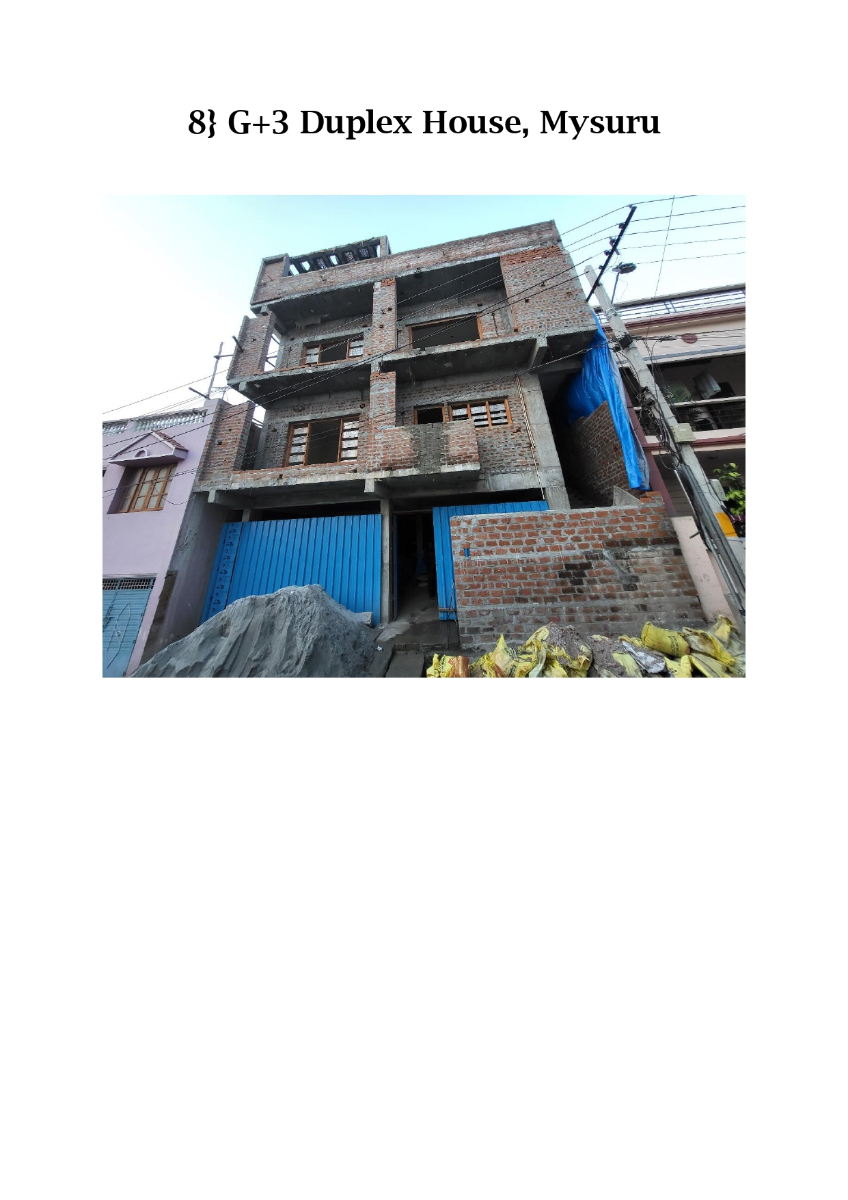 G+3 Duplex House