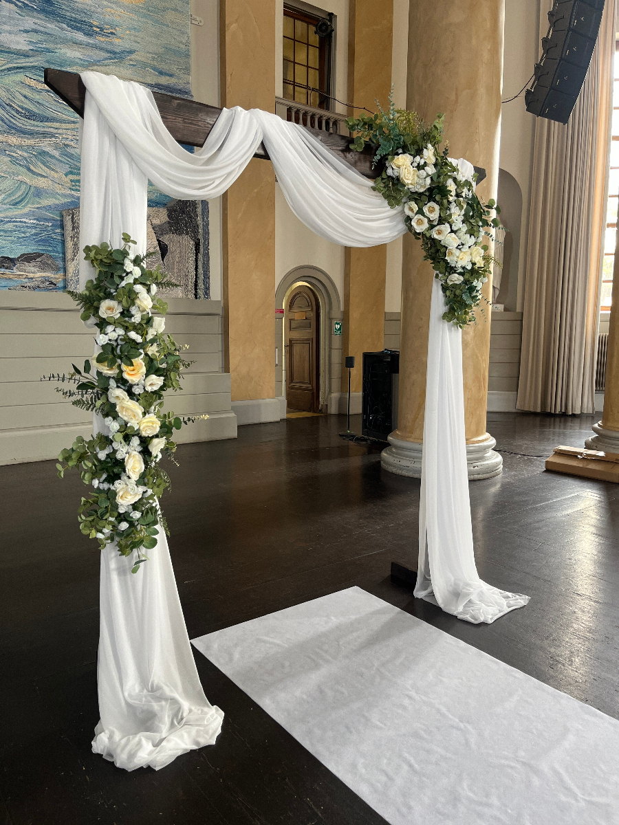 White Elegance inomhus ceremoni