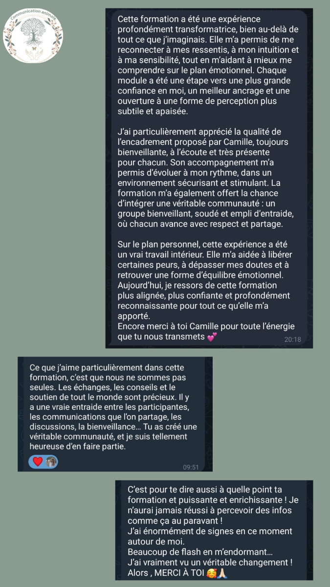 Témoignage 1