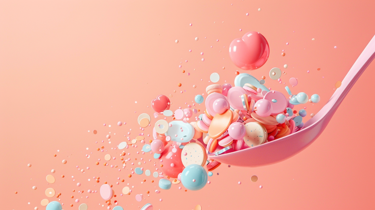 Cute mystery box background