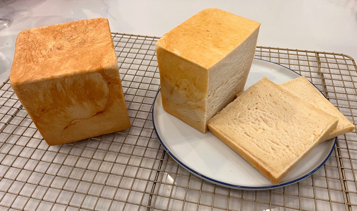 Homemade Japanese bread