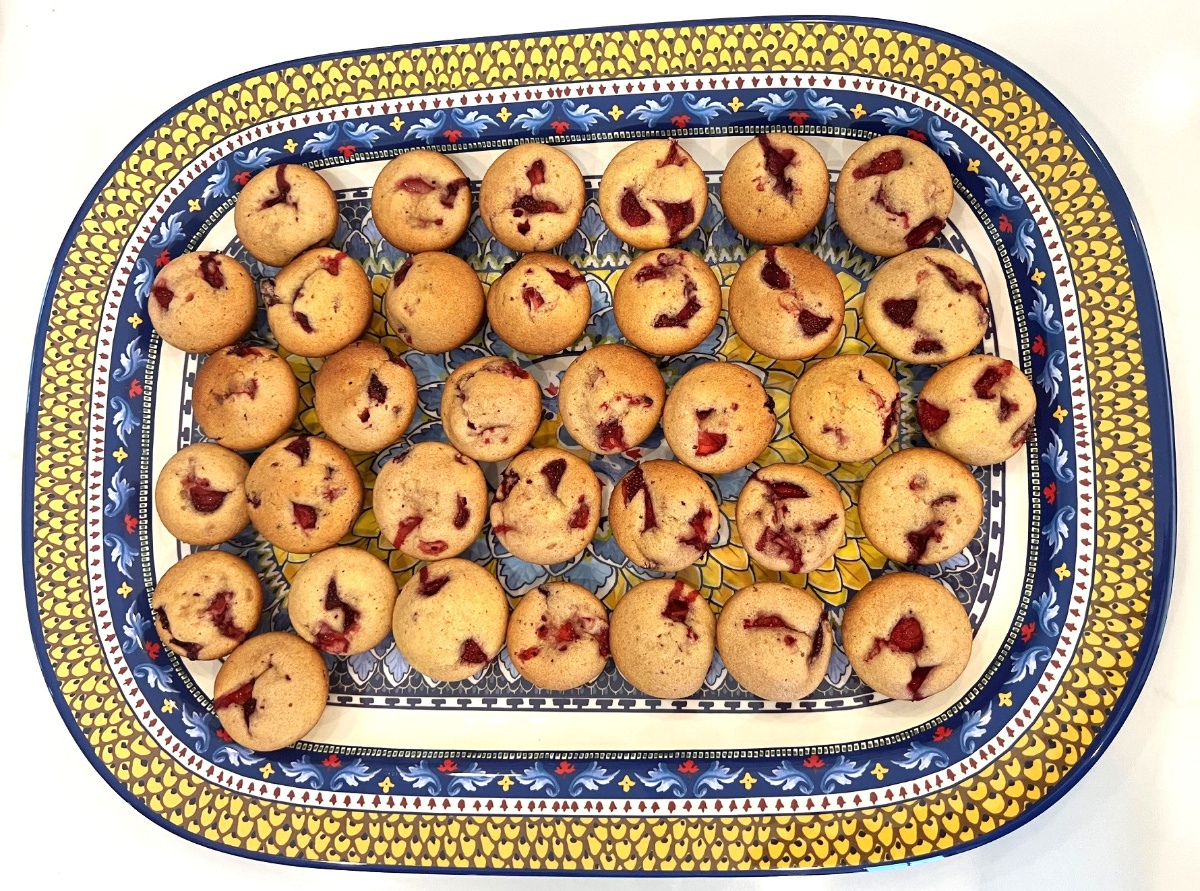 Strawberry muffins (2pc)