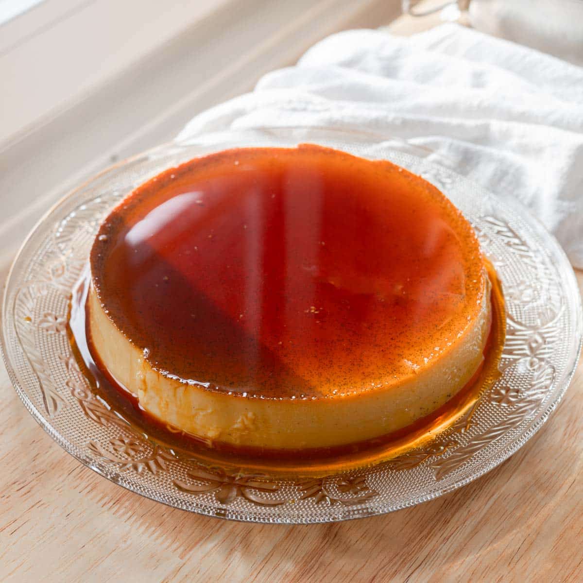 精美的 Flan Cake