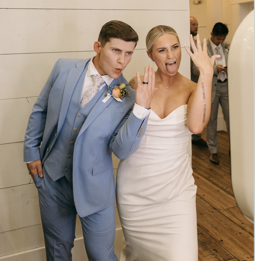 Photo booth capturing memorable moments at celebration