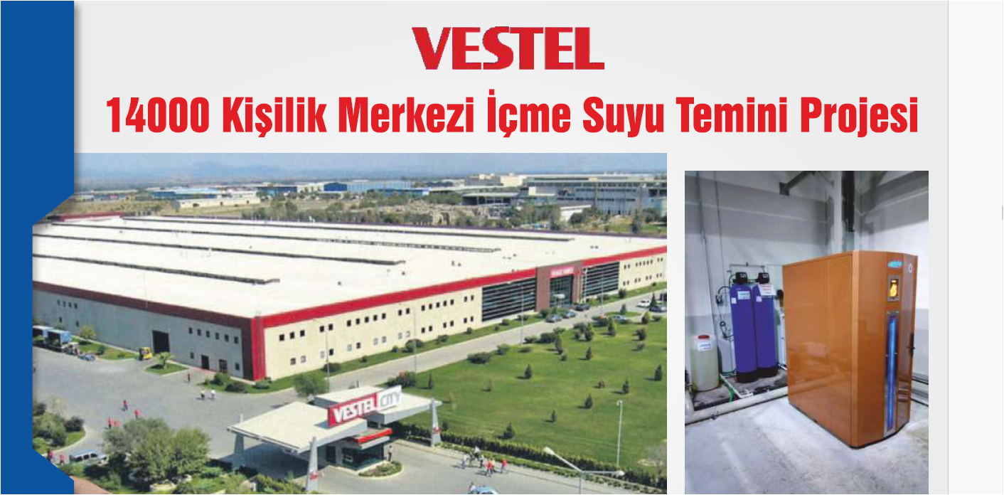Vestel Elektronik Su Arıtma Projesi