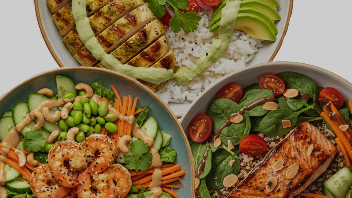 Healthy food background